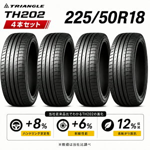 �y�^�C�������\�z225/50R18-99W 18�C���`�^�C���y4�{�Z�b�g�z�y���������z225/50r18 TRIANGLE EffeX Sport TH202 ���Y �z���_ �g���^ �X�o�� �}�c�_ ���F�[�� ������2255018 225/50/18 �g���C�A���O�� �^�C�� 
