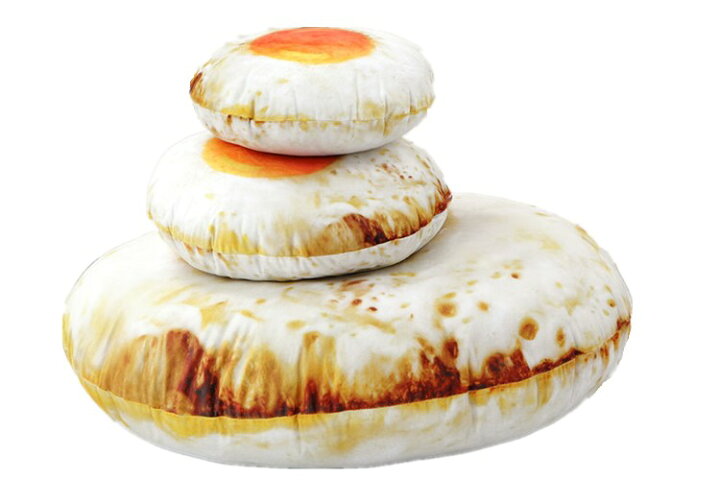 楽天市場 目玉焼き クッション リアルクッション ギフト プレゼントに最適 おもしろグッズ 抱き枕 食べ物 ぬいぐるみ 抱き枕 芝居道具 誕生日 プレゼント クリスマス 抱き枕 かわいい 兼用 フワフワ 癒し タルト50cm トイらんど