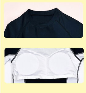 キッズ 水着 女の子 ジュニア フィットネス水着 ラッシュガード セパレート ショーツ 3点セット レギンス 長袖 レディース水着 ガールズ 水遊び プール 海 動きやすい かわいい 体型カバー