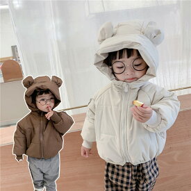 中綿コート 子供 普段着 キッズアウター【冬用 アウター 女の子　男の子】あったか　アウター 中綿ジャケット 防寒/秋冬/通園/通学 キッズ服 防寒 秋冬【防寒抜群】袖口リブ　80CM-120CM