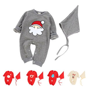 クリスマス のパーティーやプレゼント ベビーギフトに♪サンタ 衣装 サンタクロース 衣装 クリスマス コスプレ サンタ新生児 服 冬