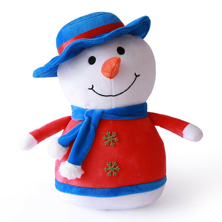 楽天市場 クリスマスプレゼント 子供 クリスマス 雪だるま ぬいぐるみ Christmas プレゼント 43cm トイらんど
