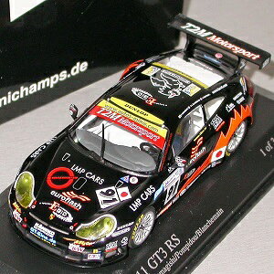 MINICHAMPS DP 1/43 �|���V�F 911 GT3 RS #91 T2M ���}�� 2005 �R��/POMPIDOU/BLANCHEMAIN 400056981 [�≮���]
