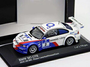 MINICHAMPS DP 1/43 BMW M3 GTR 2STD ADAC 24h 2005 400052302 [�≮���]