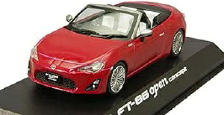 楽天市場】京商 1/43 トヨタ FT-86 オープン コンセプト フラッシュ 