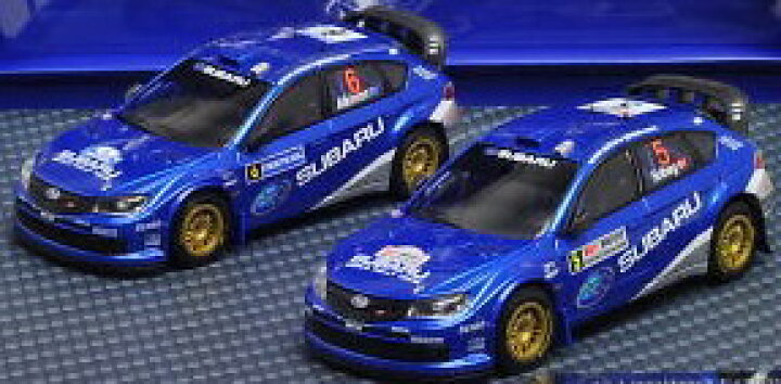 楽天市場】1/43 スバル インプレッサWRC 2008 2台セット S03MC243 