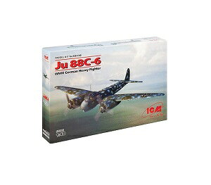 ICM 1/48 �h�C�c��R �����J�[�XJu88C-6 �d�퓬�@ 48238 [�≮���]