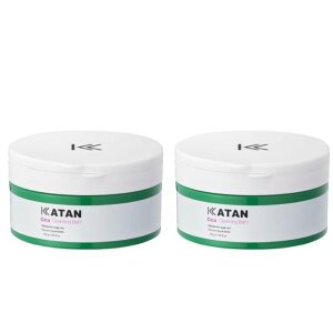 【正規品/2個セット】KATAN クレンジングバーム 【100g】 (2個セット) シカ カタン シカケア cica クレンジング メイク落とし W洗顔不要 まつエクOK 洗顔 毛穴 敏感肌 保湿ケア 角質ケア 無添加