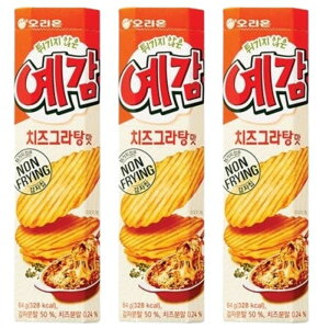 【3袋セット】オリオン イェガム チーズグラタン 64g ジャガイモ スナック スナック菓子 お菓子 韓国お菓子 ポテト 韓国お土産