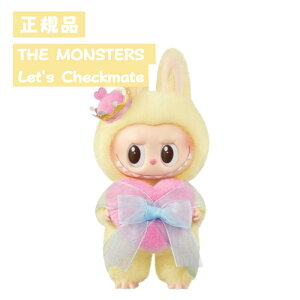 yKiz THE MONSTERS PRONOUNCE- Letfs Checkmate uu Labubu ʂ y_g uCh{bNX POP MART |bv}[g