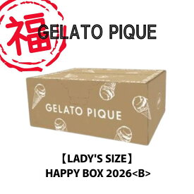 1月1日発売 予約 2026年福袋 GELATO PIQUE LADY’S SIZE【B】ジェラートピケ ジェラピケ HAPPY BOX ルームウェア 新春福袋 オンライン限定 5点セット レディース ピンク メンズ グレー 正月 ハッピーボックス