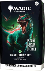 10��2������ �\�� BOX �}�W�b�N�F�U�E�M���U�����O �t�@�E���f�[�V�����Y �����҃f�b�L Tramplesaurus Rex �p��� MTG �g���J �E�B�U�[�Y�E�I�u�E�U�E�R�[�X�g FRA D59310000