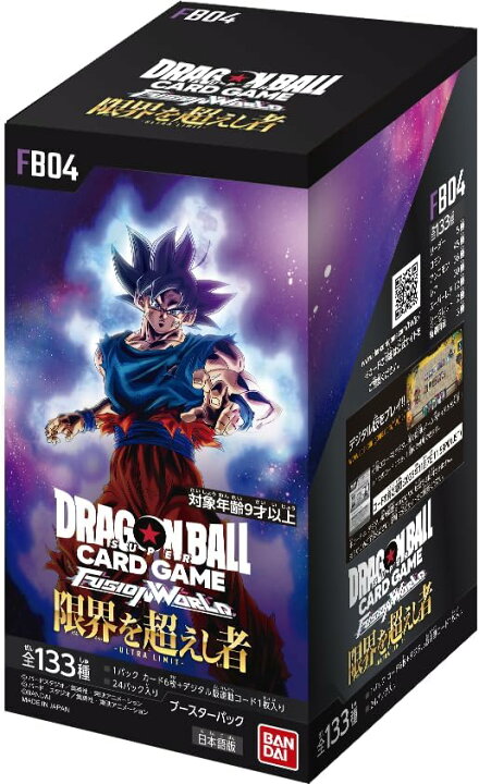 楽天市場】11月8日発売 1カートン 12BOX 限界を超えし者 FB04 