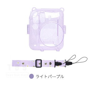 �x�mFUJIFILM instax mini 13 instax mini 12 �P�[�X �L���L�� �C���X�^���g�J�����`�F�L mini 12�p�ی�N���A�P�[�X �J�o�[�|�[�` �`�F�L �t�B�������[�|�P�b�g�݌v �V�����_�[�X�g���b�v�t�� ���� �J��