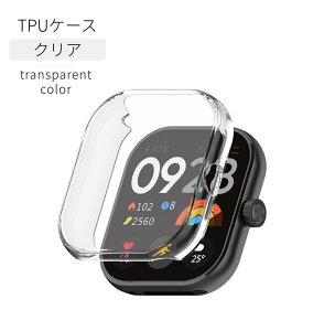 Xiaomi Redmi Watch 6 �ی�t�B���� �����K���X�ی�t�B���� Redmi Watch 4 �P�[�X �ی�J�o�[ �\�t�gTPU�J�o�[ �K���X�t�B������̌^�ی�P�[�X �S�ʕی� �ϏՌ� �����ߗ� �����^ �����ȒP �ϏՌ� ��