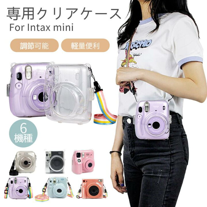 楽天市場】富士FUJIFILM instax mini 12 ケース クリア インスタント 