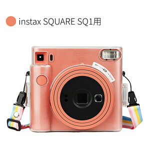 �x�mFUJIFILM instax mini LiPlay+�p�J�o�[ instax mini 41 �P�[�X instax mini LiPlay�N���A �`�F�L�J�����P�[�X instax mini Evo�p SQUARE SQ1 SQ20 SQ40�ی�P�[�X �C���X�^���g�J�����`�F�L �|�[�` ��|�� ���ʃv���e