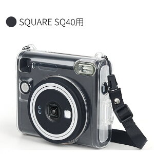 �x�mFUJIFILM instax mini LiPlay+�p�J�o�[ instax mini 41 �P�[�X instax mini LiPlay�N���A �`�F�L�J�����P�[�X instax mini Evo�p SQUARE SQ1 SQ20 SQ40�ی�P�[�X �C���X�^���g�J�����`�F�L �|�[�` ��|�� ���ʃv���e