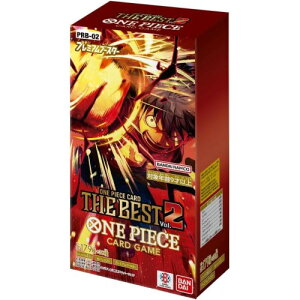 �y�V�i���J���z�yBOX�̔��zONE PIECE�J�[�h�Q�[�� �v���~�A���u�[�X�^�[ ONE PIECE CARD THE BEST vol.2�yPRB-02�z1BOX 10�p�b�N���� �����s�[�X �������� �j�̎q ���̎q �M�t�g �v���[���g