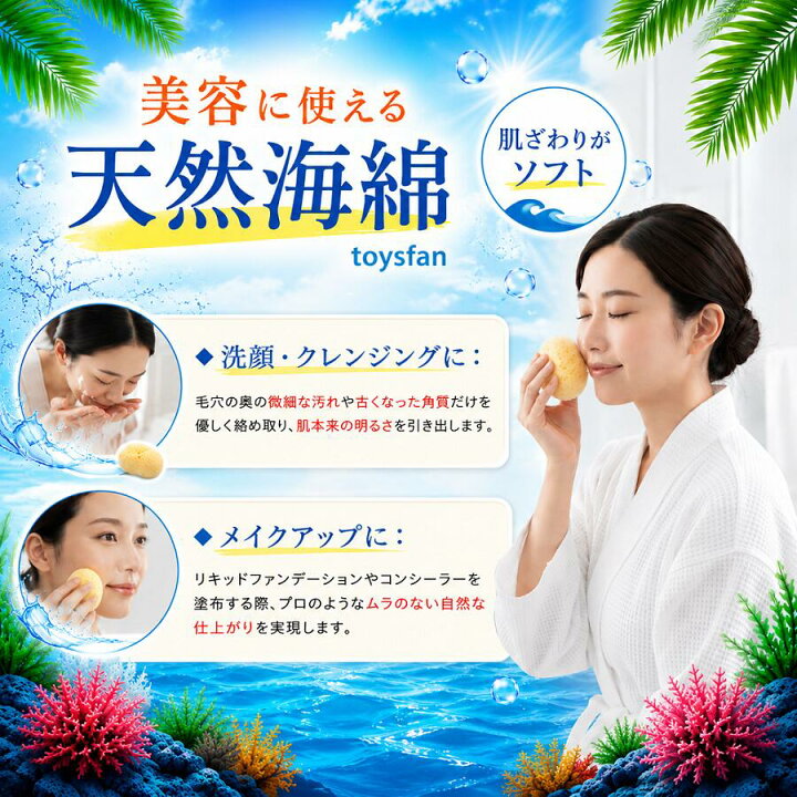 楽天市場】【全国一律 送料無料】天然海綿シルク サイズ4（約4cm前後 