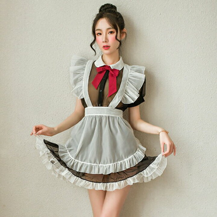 楽天市場】コスプレ衣装 メイド服 セット ベビードール セクシー 