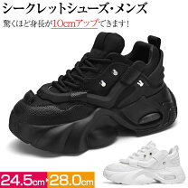 楽天市場】シークレットインソール 10cm（靴）の通販
