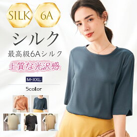 最高級6Aシルク シルク Tシャツ シャツ ブラウス レディース 半袖 襟付き シャツ レディース 夏 ガーゼ レディース 日常 ブラウス ???定日