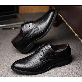 革靴 メンズ ビジネスシューズ ウイングチップ ブローグ 切替 紳士靴 通勤 イギリス風 エナメル レースアップ カジュアル