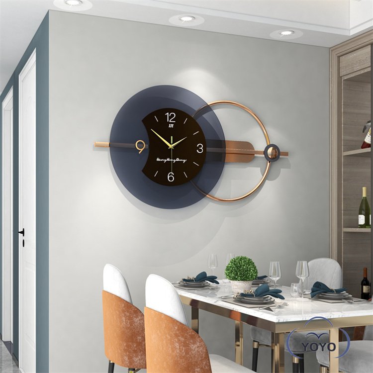 おしゃれ 2022新作 壁掛け時計 北欧 デザイン 高級感 ギフト 掛時計 引っ越し祝い 入学祝い 玄関 インテリア時計 ブラック ホワイト  デジタル YOYOSHOP