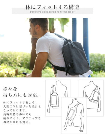 ★楽天1位獲得★送料無料撥水防水ボディバッグメッセンジャーバッグ高品質マルチビジネスバッグパソコンバッグボディーバッグスマホバッグスマホ入れビジネスバッグカバンワンショルダーバッグタブレット入れショルダーipadmini4斜め掛けバッグpcケース