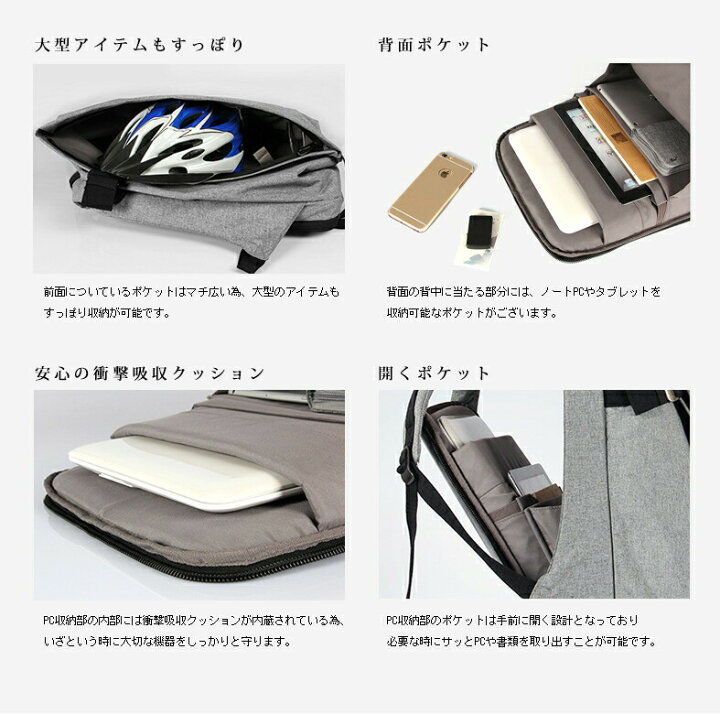 楽天市場】パソコンバッグ リュック 【全額返金対応】 送料無料 最高峰 