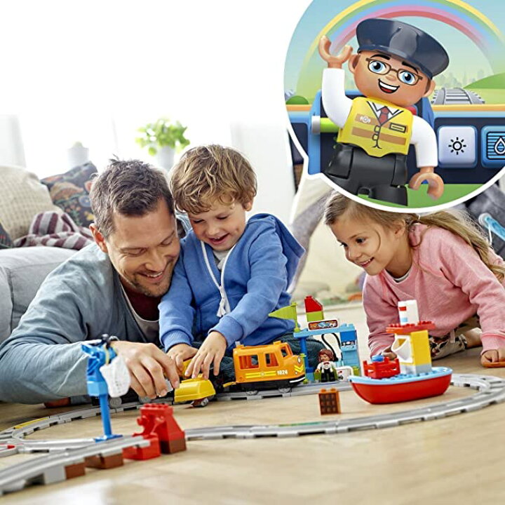 楽天市場】レゴ LEGO デュプロ キミが車掌さん おしてGO 機関車 