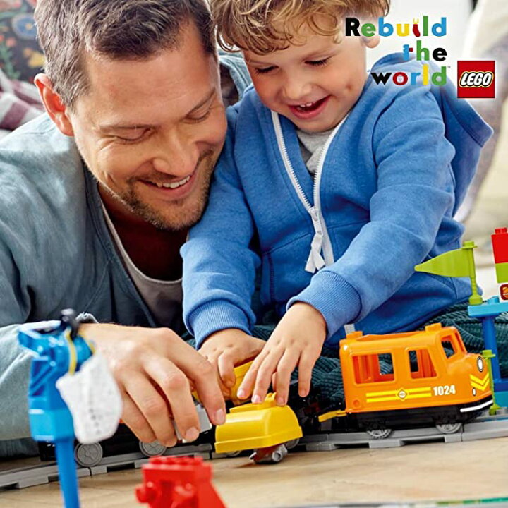 楽天市場】レゴ LEGO デュプロ キミが車掌さん おしてGO 機関車 