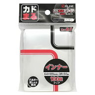 カドまる かどまる スリーブ インナー クリア Ver.2 パック