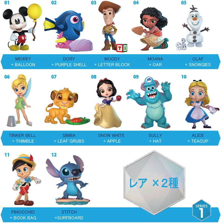 楽天市場】ディズニー100 サプライズカプセル シリーズ1 未開封 
