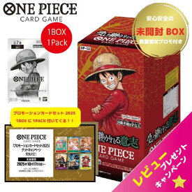 プロモ付き 未開封カートン出荷対応 ラッピング対応 ワンピースカード ONE PIECEカードゲーム ブースターパック 受け継がれる意志【OP-13】BOX