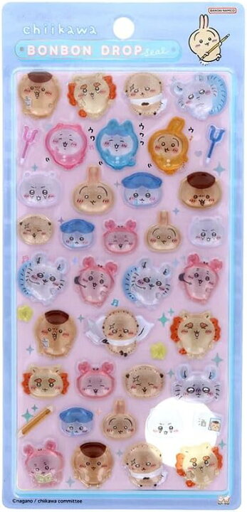 楽天市場】ラッピング対応 ちいかわ グッズ ボンボンドロップシール 