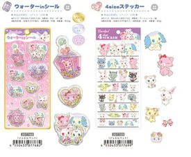 ラッピング対応 ジュエルペット ウォーターinシール 4sizeステッカー