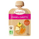 「7月20日限定先着で最大1000円OFFクーポン」babybio ベビービオ アップル・キャロット 【有機食材 ベビースムージー 離乳食 ベビーフード】【6ヶ月〜】