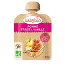 「7月20日限定先着で最大1000円OFFクーポン」babybio ベビービオ アップル・ストロベリー・バニラ 【有機食材 ベビースムージー 離乳食 ベビーフード】【6ヶ月〜】