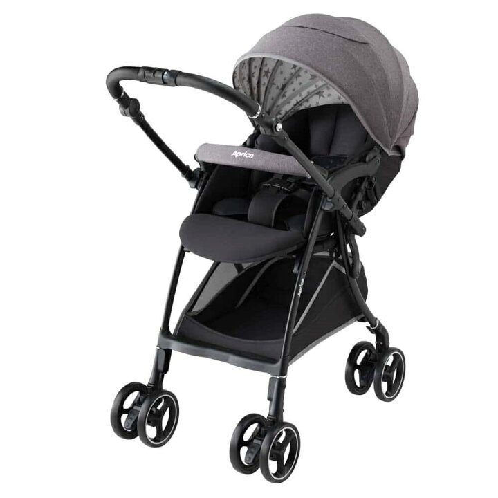 楽天市場】Aprica アップリカ ラクーナ エアー コンパクト AB (グレー 