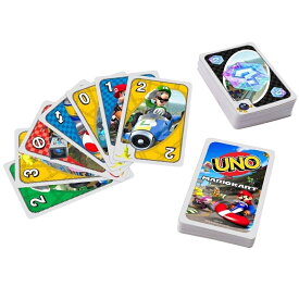 UNO ウノ マリオカート スペシャルルールカード ワイルドアイテムボックスカード 2-10人用マテルゲーム(Mattel Game) 誕生日 プレゼント ギフト マリオ カードゲーム アナログゲーム 7歳 8歳 9歳