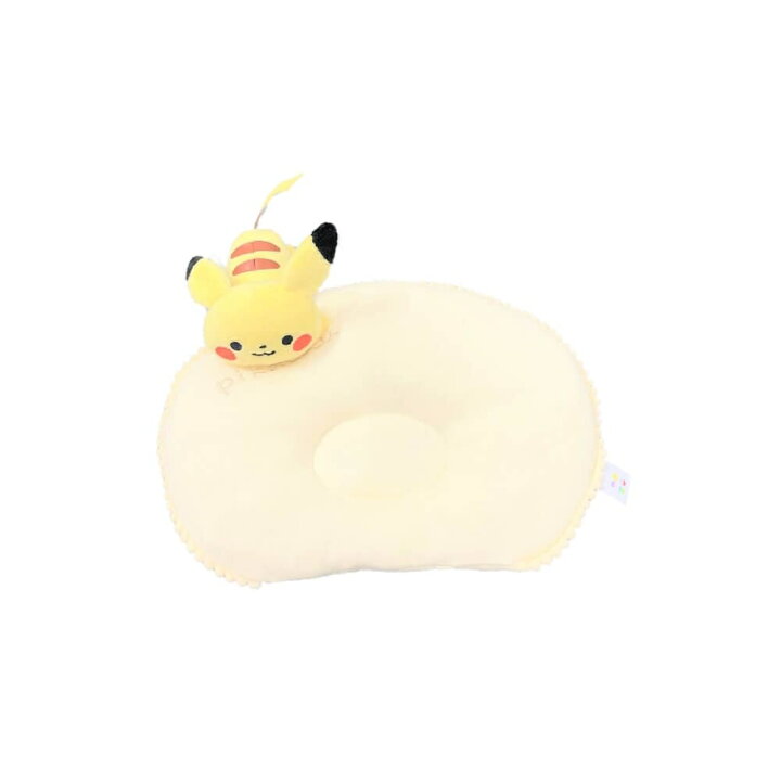 楽天市場】monpoke モンポケ ベビーまくら ピカチュウ ぬいぐるみ付き 