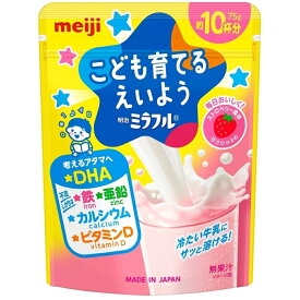 明治ミラフル 粉末飲料 ストロベリー風味【12カ月～】