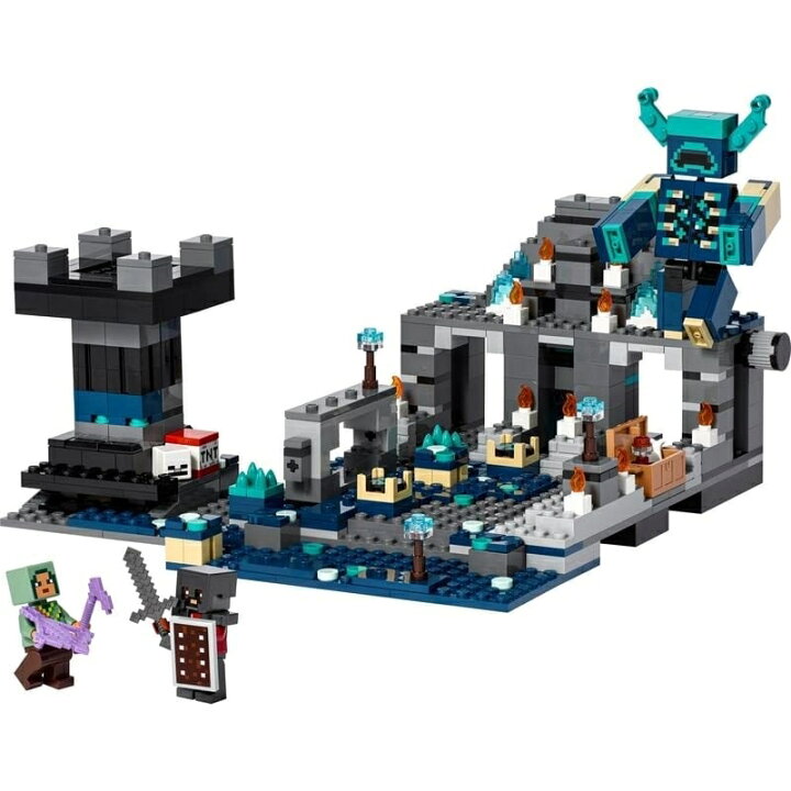 楽天市場】レゴ(LEGO) マインクラフト ディープダークの戦い おもちゃ 