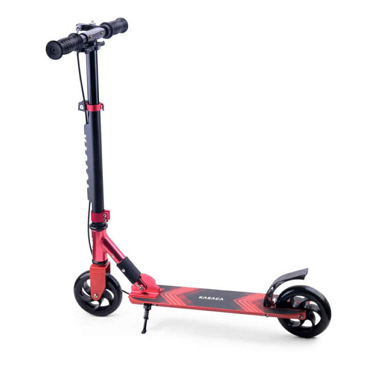 楽天市場】ハンドブレーキ付き 145mmキックスクーター（レッド 