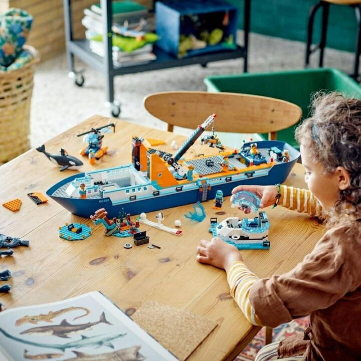 楽天市場】【オンライン限定価格*】レゴ LEGO シティ 北極探検船 60368 