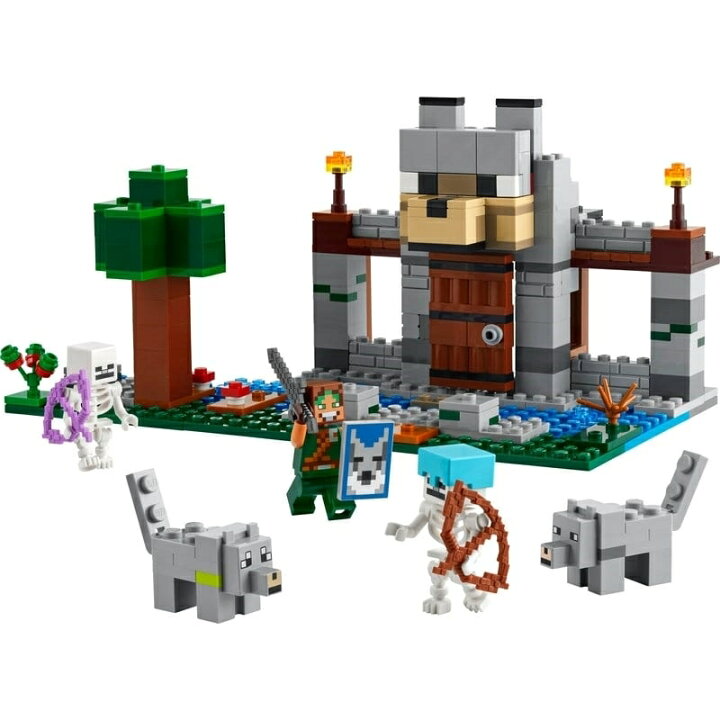 楽天市場】【オンライン限定価格】レゴ(LEGO) マインクラフト オオカミ 
