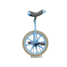 16インチ 一輪車 身長115～132cm モノサイクロ ライトブルー 子供用 5歳 6歳 7歳 小学生 おしゃれ 専用スタンド付属 トイザらス限定 プレゼント