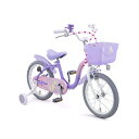 16インチ 身長98〜116cm 子供用自転車 ディズニープリンセス ラプンツェルS 女の子 かわいい ピンク 3歳 4歳 補助輪付き自転車 人気 キャラクター トイザらス限定